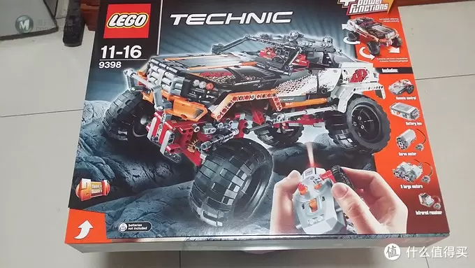 LEGO 乐高 入坑之12年科技旗舰 9398 4x4 Crawler 遥控四驱越野车 LEGO 乐高 入坑之12年科技旗舰 9398 4x4 Crawler 遥控四驱越野车