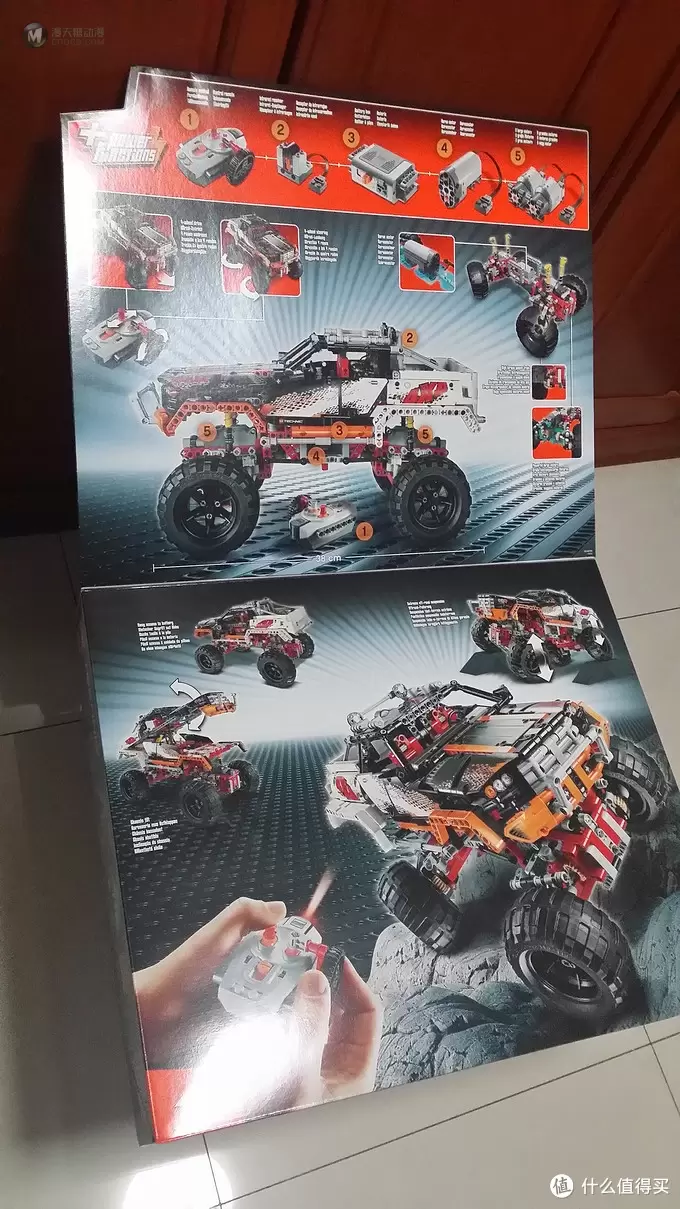 LEGO 乐高 入坑之12年科技旗舰 9398 4x4 Crawler 遥控四驱越野车 LEGO 乐高 入坑之12年科技旗舰 9398 4x4 Crawler 遥控四驱越野车