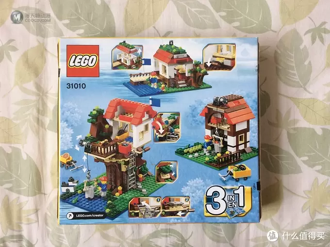 LEGO 乐高 Creator Treehouse 创意百变组 树上小屋 31010 — 我的童年梦 LEGO 乐高 Creator Treehouse 创意百变组 树上小屋 31010 — 我的童年梦
