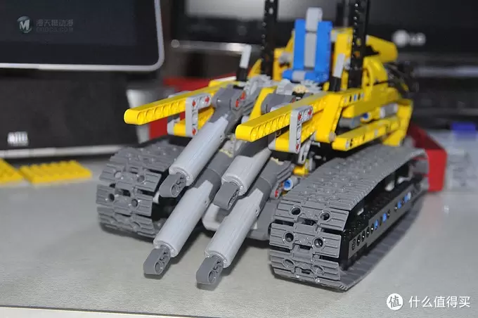 单反毁一生,LEGO穷三代 篇十一:LEGO 乐高 8043 B模式 推土机,附视频 单反毁一生,LEGO穷三代 篇十一:LEGO 乐高 8043 B模式 推土机,附视频