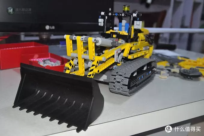 单反毁一生,LEGO穷三代 篇十一:LEGO 乐高 8043 B模式 推土机,附视频 单反毁一生,LEGO穷三代 篇十一:LEGO 乐高 8043 B模式 推土机,附视频