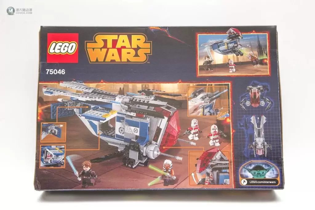 为了逝去的纪念:LEGO 乐高 75046 科洛桑警察炮艇 为了逝去的纪念:LEGO 乐高 75046 科洛桑警察炮艇