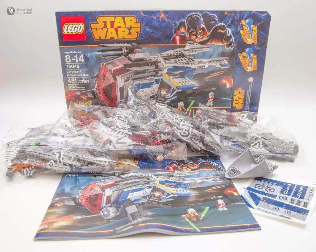 为了逝去的纪念:LEGO 乐高 75046 科洛桑警察炮艇 为了逝去的纪念:LEGO 乐高 75046 科洛桑警察炮艇