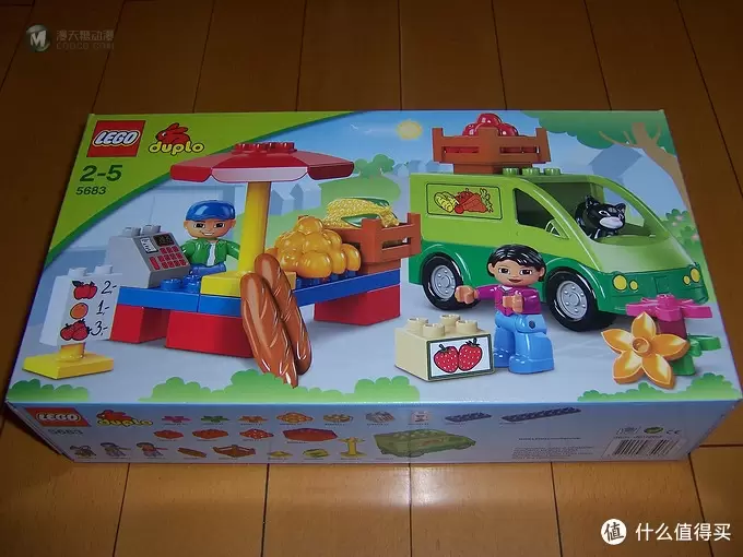 LEGO 乐高 得宝主题拼砌系列 乐高露天集市 5683 LEGO 乐高 得宝主题拼砌系列 乐高露天集市 5683