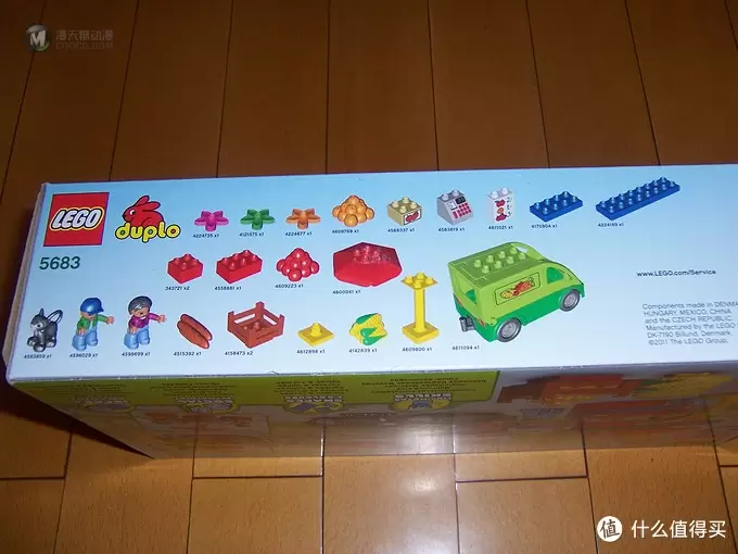 LEGO 乐高 得宝主题拼砌系列 乐高露天集市 5683 LEGO 乐高 得宝主题拼砌系列 乐高露天集市 5683