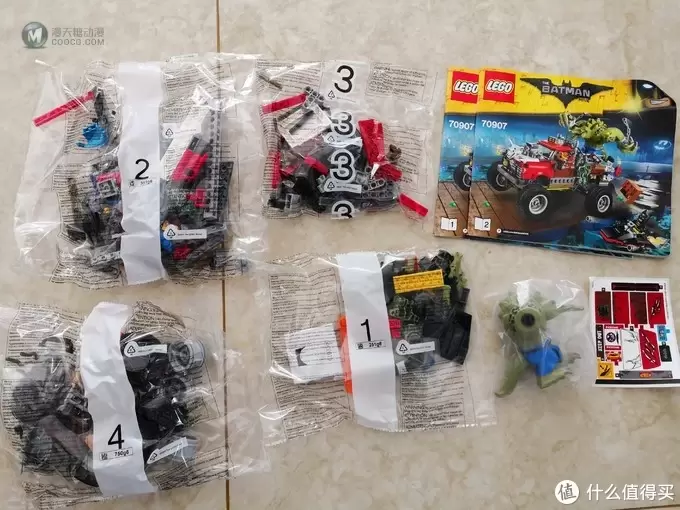 LEGO 乐高 70907 70908 蝙蝠疾驰车 开箱晒单 LEGO 乐高 70907 70908 蝙蝠疾驰车 开箱晒单