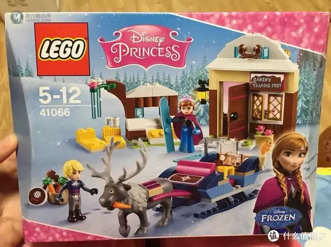 来自闺女最爱的迪士尼公主电影:LEGO 乐高 41066 雪橇探险 开箱 来自闺女最爱的迪士尼公主电影:LEGO 乐高 41066 雪橇探险 开箱