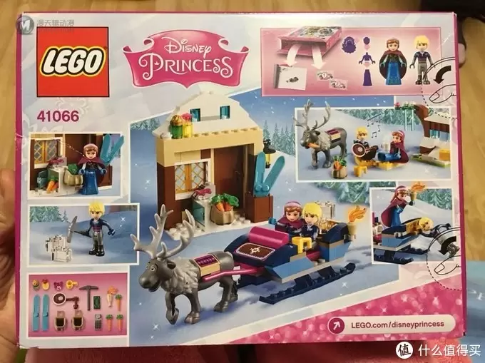 来自闺女最爱的迪士尼公主电影:LEGO 乐高 41066 雪橇探险 开箱 来自闺女最爱的迪士尼公主电影:LEGO 乐高 41066 雪橇探险 开箱