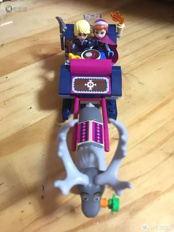 来自闺女最爱的迪士尼公主电影:LEGO 乐高 41066 雪橇探险 开箱 来自闺女最爱的迪士尼公主电影:LEGO 乐高 41066 雪橇探险 开箱