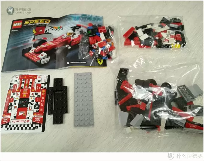 弥补童年缺少的遗憾 篇四:#晒单大赛#真正的勇士敢于面对贴纸--LEGO 乐高 75879 Scuderia Ferrari 法拉利 开箱 弥补童年缺少的遗憾 篇四:#晒单大赛#真正的勇士敢于面对贴纸--LEGO 乐高 75879 Scuderia Ferrari 法拉利 开箱