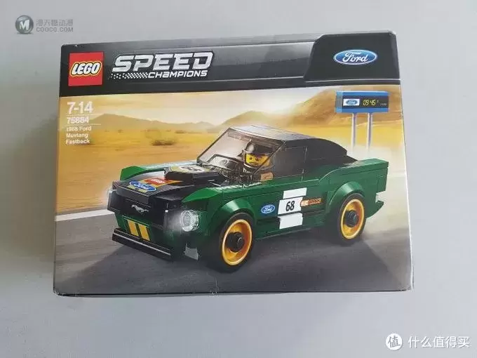 LEGO 乐高 SPEED系列 75884 1968款福特野马 LEGO 乐高 SPEED系列 75884 1968款福特野马