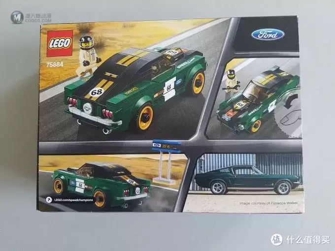 LEGO 乐高 SPEED系列 75884 1968款福特野马 LEGO 乐高 SPEED系列 75884 1968款福特野马