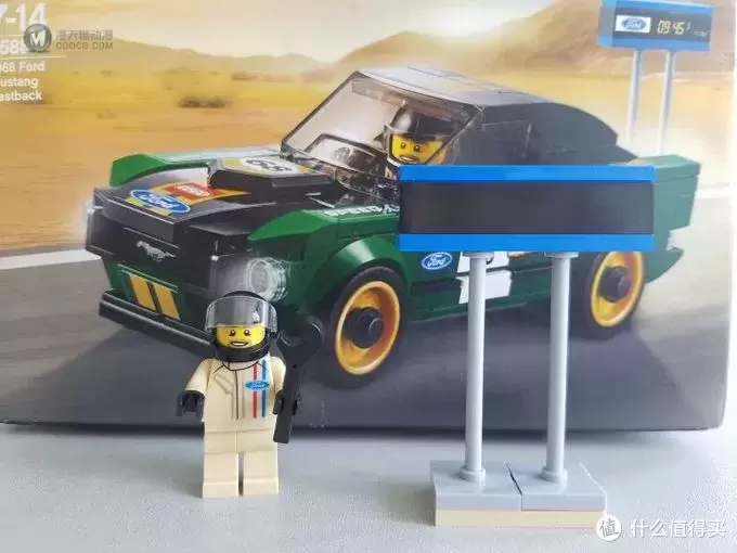 LEGO 乐高 SPEED系列 75884 1968款福特野马 LEGO 乐高 SPEED系列 75884 1968款福特野马