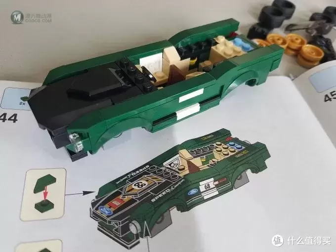 LEGO 乐高 SPEED系列 75884 1968款福特野马 LEGO 乐高 SPEED系列 75884 1968款福特野马