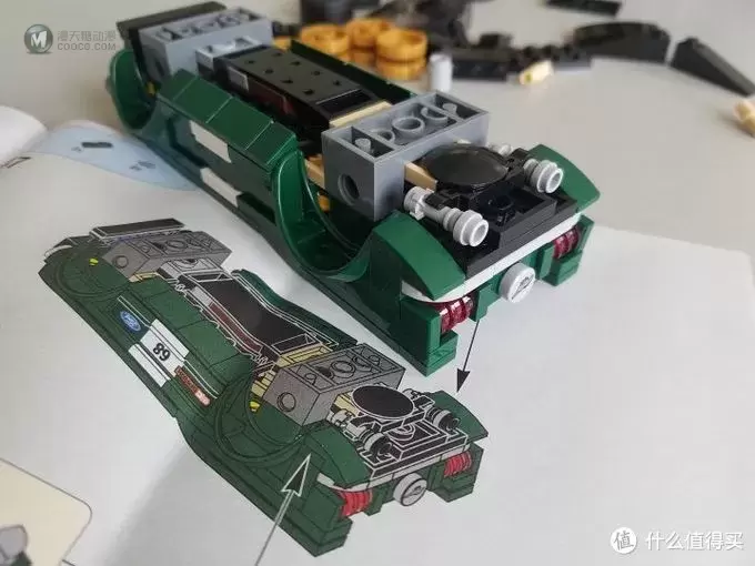 LEGO 乐高 SPEED系列 75884 1968款福特野马 LEGO 乐高 SPEED系列 75884 1968款福特野马