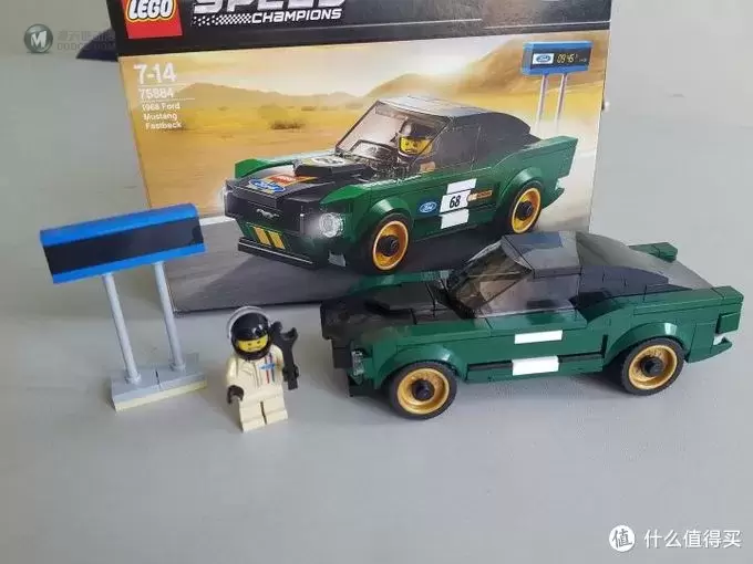 LEGO 乐高 SPEED系列 75884 1968款福特野马 LEGO 乐高 SPEED系列 75884 1968款福特野马
