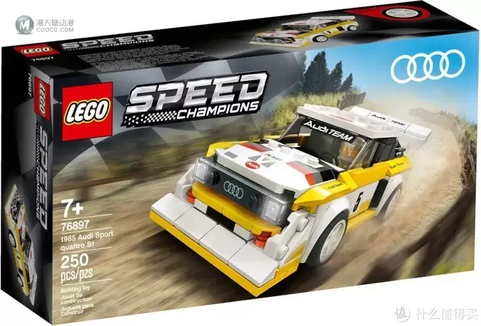 经典老牌肌肉车:乐高赛车系列76897 1985年版奥迪Sport Quattro S1 经典老牌肌肉车:乐高赛车系列76897 1985年版奥迪Sport Quattro S1