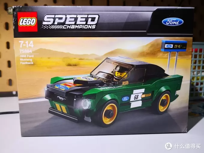 帅气的福特小车车!乐高 75884 乐高SPEED福特野马晒单 帅气的福特小车车!乐高 75884 乐高SPEED福特野马晒单