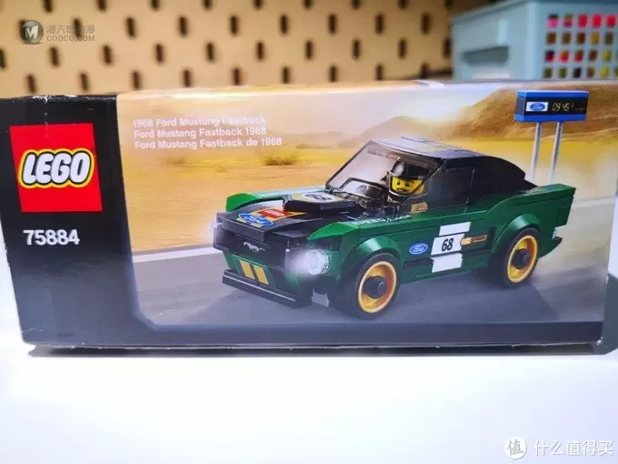帅气的福特小车车!乐高 75884 乐高SPEED福特野马晒单 帅气的福特小车车!乐高 75884 乐高SPEED福特野马晒单