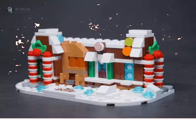 LEGO圣诞限定赠品——40337 迷你姜饼屋 LEGO圣诞限定赠品——40337 迷你姜饼屋