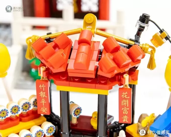 爆竹声中一起过年!乐高 80105 新春庙会 爆竹声中一起过年!乐高 80105 新春庙会