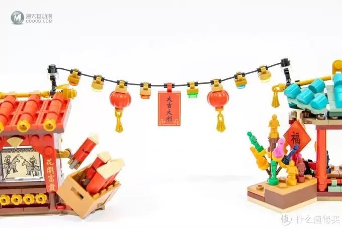 爆竹声中一起过年!乐高 80105 新春庙会 爆竹声中一起过年!乐高 80105 新春庙会