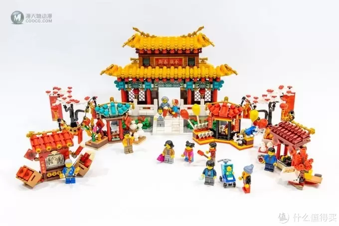 爆竹声中一起过年!乐高 80105 新春庙会 爆竹声中一起过年!乐高 80105 新春庙会