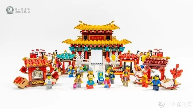 爆竹声中一起过年!乐高 80105 新春庙会 爆竹声中一起过年!乐高 80105 新春庙会