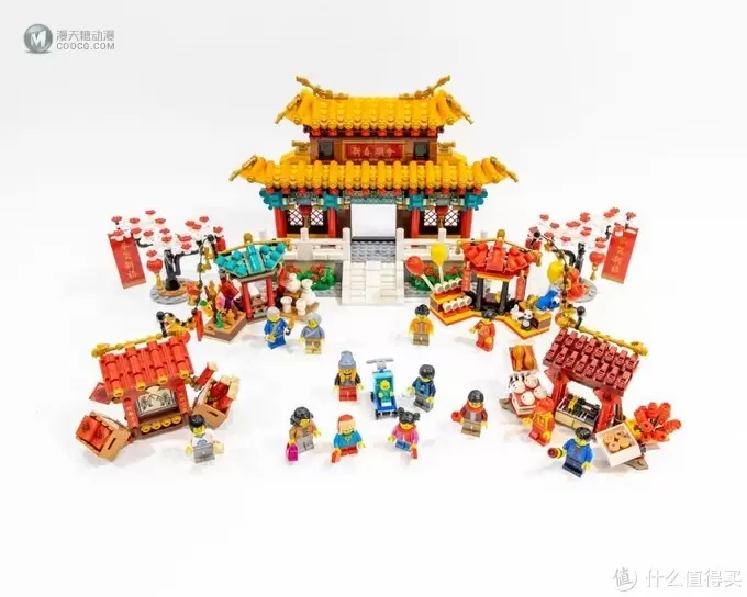 爆竹声中一起过年!乐高 80105 新春庙会 爆竹声中一起过年!乐高 80105 新春庙会