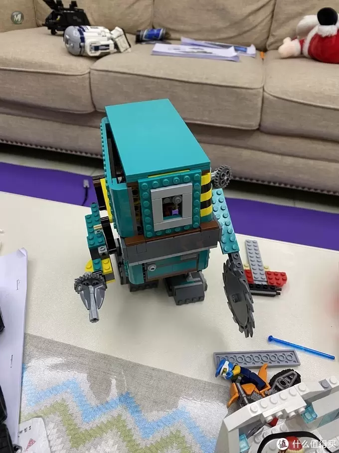 轩爸Lego 第二篇:Lego Boost 75253 机器人指挥官体验 轩爸Lego 第二篇:Lego Boost 75253 机器人指挥官体验