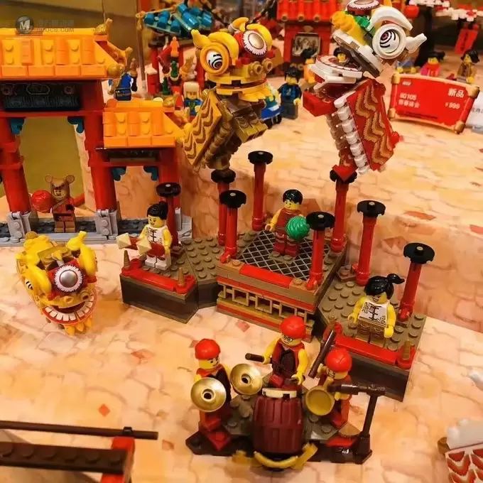 乐高全新中国新年套装舞狮与新年庙会全面开售!怎么买最合适? 乐高全新中国新年套装舞狮与新年庙会全面开售!怎么买最合适?