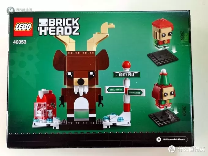 史上第一套三人装方头仔出现——Brickheadz 40353 Reindeer, Elf and Elfie 史上第一套三人装方头仔出现——Brickheadz 40353 Reindeer, Elf and Elfie