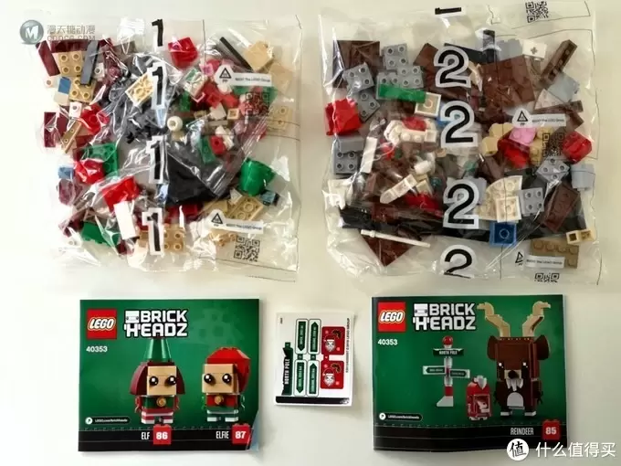 史上第一套三人装方头仔出现——Brickheadz 40353 Reindeer, Elf and Elfie 史上第一套三人装方头仔出现——Brickheadz 40353 Reindeer, Elf and Elfie