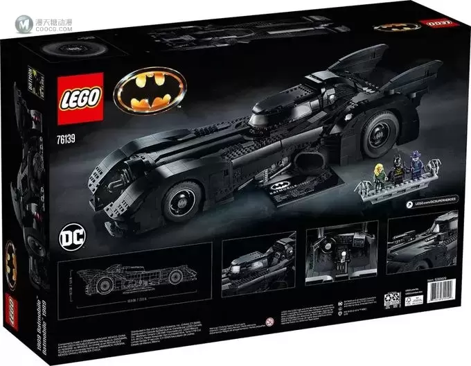 最帅的蝙蝠侠战车 LEGO 1989 Batmobile 76139 最新测评到! 最帅的蝙蝠侠战车 LEGO 1989 Batmobile 76139 最新测评到!