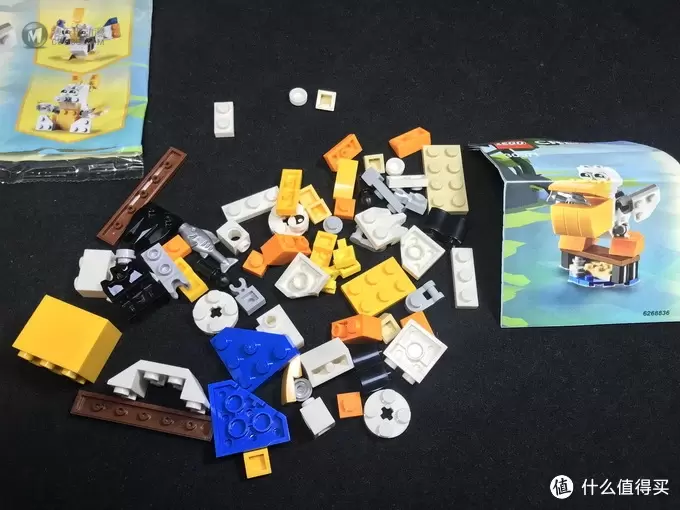 LEGO拼拼乐 篇三百零一:乐高三合一拼砌包30571鹈鹕 LEGO拼拼乐 篇三百零一:乐高三合一拼砌包30571鹈鹕