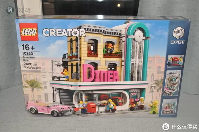 单反毁一生,LEGO穷三代 篇一百三十二:LEGO 乐高 街景 10260 Downtown Diner 美式怀旧餐厅 单反毁一生,LEGO穷三代 篇一百三十二:LEGO 乐高 街景 10260 Downtown Diner 美式怀旧餐厅