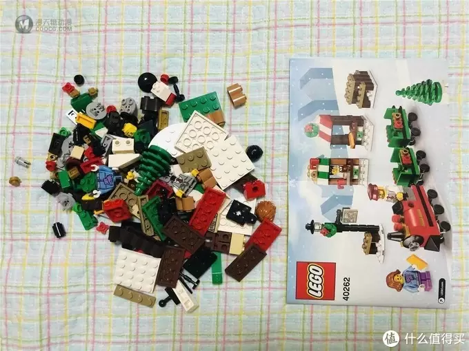 我和乐高 篇四:LEGO 40262 冬季火车之旅 我和乐高 篇四:LEGO 40262 冬季火车之旅