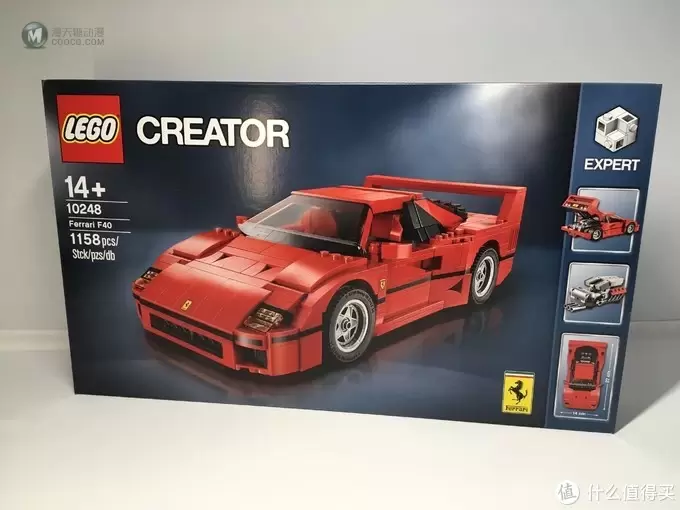 我的LEGO 篇九:还是为了那骚红色的情怀 -- LEGO 10248 F40 迟到的开箱 我的LEGO 篇九:还是为了那骚红色的情怀 -- LEGO 10248 F40 迟到的开箱