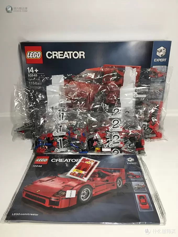 我的LEGO 篇九:还是为了那骚红色的情怀 -- LEGO 10248 F40 迟到的开箱 我的LEGO 篇九:还是为了那骚红色的情怀 -- LEGO 10248 F40 迟到的开箱