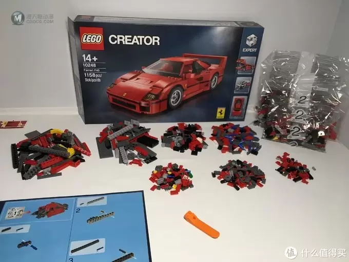 我的LEGO 篇九:还是为了那骚红色的情怀 -- LEGO 10248 F40 迟到的开箱 我的LEGO 篇九:还是为了那骚红色的情怀 -- LEGO 10248 F40 迟到的开箱