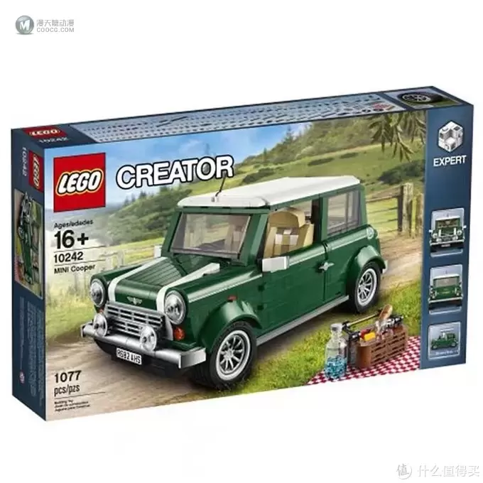 积木们 篇六:有车窗的墨绿色小车,乐高10242,Mini Cooper 积木们 篇六:有车窗的墨绿色小车,乐高10242,Mini Cooper