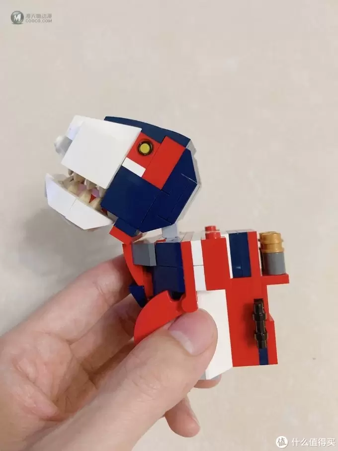 乐高创意百变31088拼搭指北:萌萌哒大头暴龙王,超可爱MOC 乐高创意百变31088拼搭指北:萌萌哒大头暴龙王,超可爱MOC