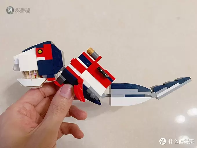乐高创意百变31088拼搭指北:萌萌哒大头暴龙王,超可爱MOC 乐高创意百变31088拼搭指北:萌萌哒大头暴龙王,超可爱MOC