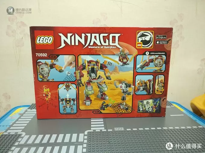乐高手记 篇十三:写作外骨骼的机甲—LEGO 乐高 幻影忍者系列 70592 营救M.E.C. 乐高手记 篇十三:写作外骨骼的机甲—LEGO 乐高 幻影忍者系列 70592 营救M.E.C.