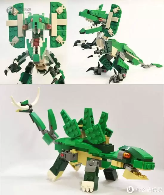 性价比巨高的三合一套装:LEGO 乐高 31058 凶猛霸王龙 性价比巨高的三合一套装:LEGO 乐高 31058 凶猛霸王龙