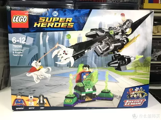 LEGO 乐高 拼拼乐 篇199:Super Heroes 超级英雄系列 76096 超人与超狗小氪的合力之战 LEGO 乐高 拼拼乐 篇199:Super Heroes 超级英雄系列 76096 超人与超狗小氪的合力之战