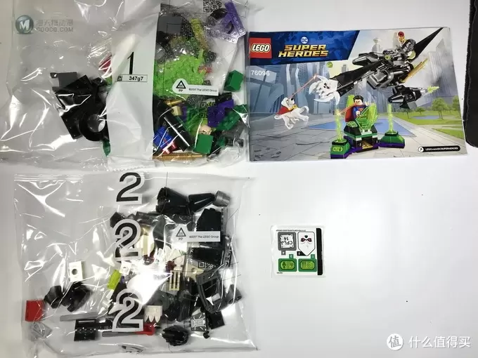 LEGO 乐高 拼拼乐 篇199:Super Heroes 超级英雄系列 76096 超人与超狗小氪的合力之战 LEGO 乐高 拼拼乐 篇199:Super Heroes 超级英雄系列 76096 超人与超狗小氪的合力之战