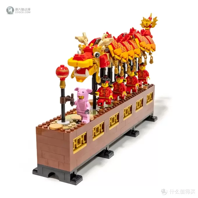 上下翻飞,龙庆吉祥!乐高80102 舞龙套装 上下翻飞,龙庆吉祥!乐高80102 舞龙套装