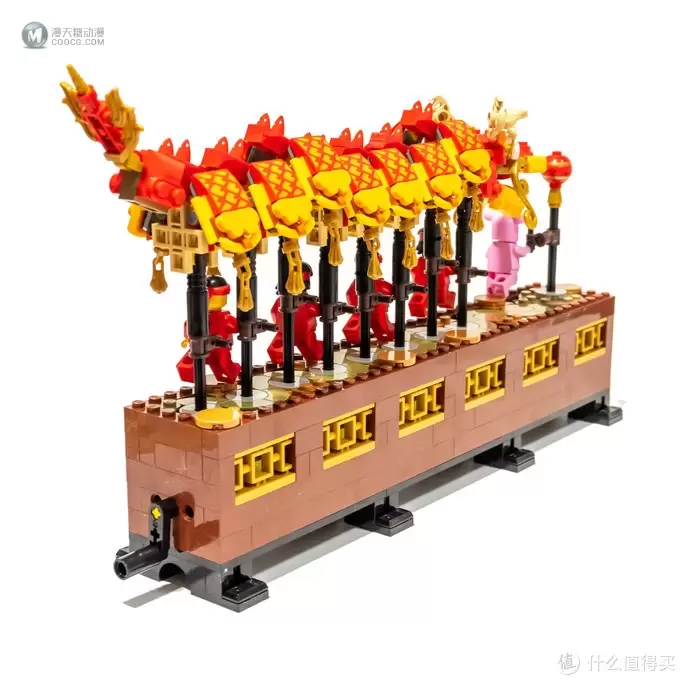 上下翻飞,龙庆吉祥!乐高80102 舞龙套装 上下翻飞,龙庆吉祥!乐高80102 舞龙套装