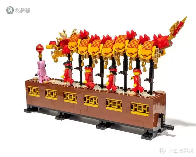 上下翻飞,龙庆吉祥!乐高80102 舞龙套装 上下翻飞,龙庆吉祥!乐高80102 舞龙套装